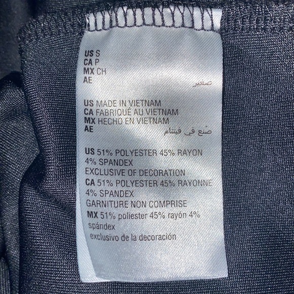 bar III embellished black sweater small - Picture 7 of 7